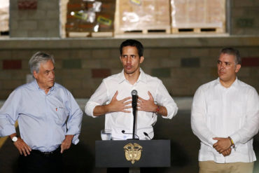 ¡REVELADOR! La perla que soltó Guaidó desde Cúcuta: “Estamos aquí por las Fuerzas Armadas” (+Video)