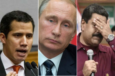 ¡LOS ALERTÓ! El mensaje de Guaidó a Rusia: Intentar sostener a Maduro es un sinsentido, un gasto inútil