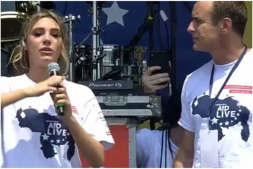 ¡CONMOVIDA! A Lele Pons se le aguó el guarapo mientras hablaba en el Venezuela Aid Live: «Lo más importante es la libertad» (+Video)