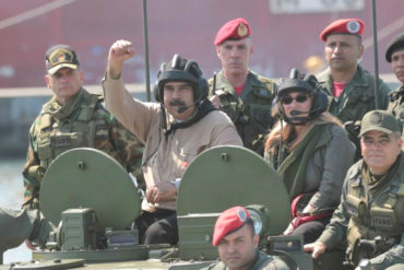 ¡TENSIÓN! Tanques, buques y otras unidades militares llegaron al Zulia por ‘alerta naranja’ de Maduro (+Fotos)