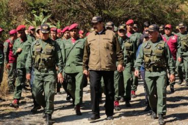 ¿MIEDO? Un Maduro suplicante clama por “lealtad” a militares en Aragua: “Tenemos fuerza de dónde sacar”