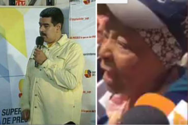 ¡NO SE QUEDÓ CON NADA! Abuelita estalló a Maduro en una protesta: «Del cuerpo tuyo salen 4 o 6 cuerpos míos” (+Video)