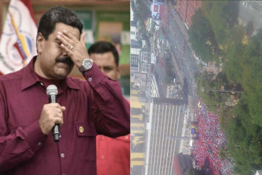 ¡HACIENDO EL RIDÍCULO! Los milagros del Photoshop: VTV muestra una avenida Bolívar repleta, pero la realidad es otra (+Pruebas)