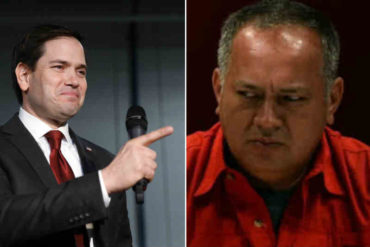 ¡SARCÁSTICO! La reacción de Marco Rubio al saber que Diosdado Cabello lo bloqueó en Twitter (Lo llamó el “señor de las drogas”)