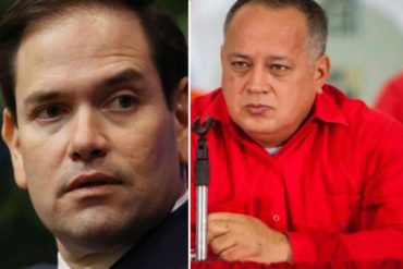 ¡LO PARÓ EN SECO! La respuesta de Marco Rubio a Diosdado: «¿Este tipo de verdad piensa que él puede con nosotros?