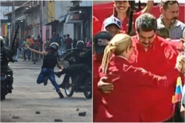 ¡UN SHOW INDOLENTE! Maduro bailaba sobre la angustia de millones mientras reprimían en la frontera (+Video)