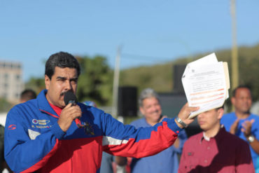 ¡MUY CONVENCIDO! Maduro rechaza una «intervención militar» de parte de EEUU: Los misiles están aceitados para defender la patria