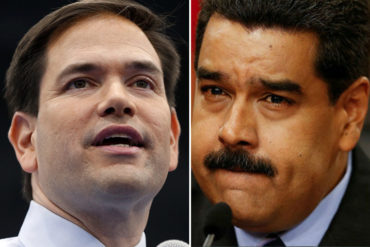 ¡TAJANTE! Marco Rubio: «No tengo la menor duda de que Maduro no se va a mantener en el poder»