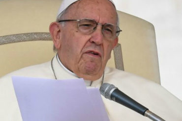 ¡SEPA! El papa Francisco expresa su preocupación por Venezuela, azotada por “la arrogancia de los poderosos” (+Comunicado)