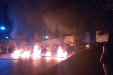 ¡ATENCIÓN! Pemones de Santa Elena de Uairén colocaron barricadas para evitar paso de la GNB y colectivos chavistas (+Fotos) (+Video)