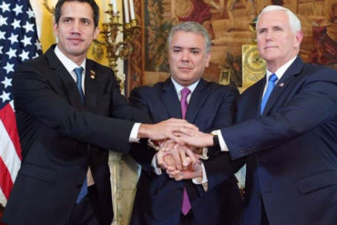 ¡AJÁ, NICO! Pence ratifica en Bogotá que actuará en favor de Colombia si su soberanía es amenazada desde Venezuela