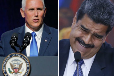 ¡TAJANTE! Mike Pence: “Es la hora de la libertad y la democracia de Venezuela” (Anunciará «pasos concretos» contra Nicolás)