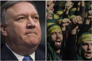 ¡GRAVÍSIMO! Mike Pompeo confirma actividad del grupo terrorista Hezbolá en Venezuela (+Video)