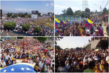 ¡CALLE ACTIVA! Venezolanos salieron a protestar este #2Feb en todos los rincones del país (+Videos)