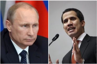 ¡SEPA! Guaidó exige a Rusia deponer “actitud guerrerista” y les pide cooperar para retomar negociación en México