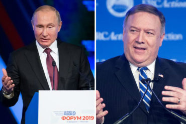 ¡SIN TAPUJOS! Mike Pompeo enciende la alarma: Debemos preocuparnos por los rusos en Venezuela