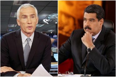 ¡QUEDÓ EN EVIDENCIA! Jorge Ramos desde Maiquetía: Le mostré la realidad a Maduro y no aguantó (+Video)