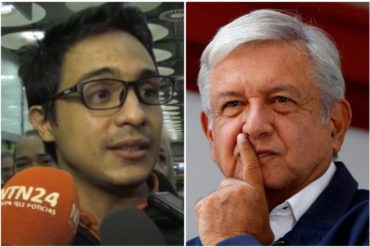 ¡FRONTAL! Lorent Saleh pide a López Obrador darle la espalda a Maduro: Ayúdenos a que se termine de consolidar la democracia (+Video)