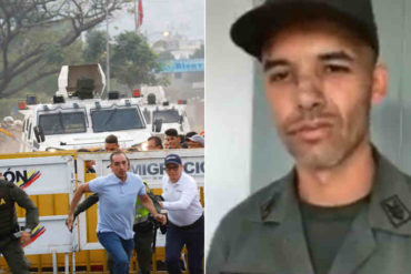 ¡VEA! Sargento que usó tanqueta para intentar abrir la frontera con Colombia cuenta por qué lo hizo (+Video)