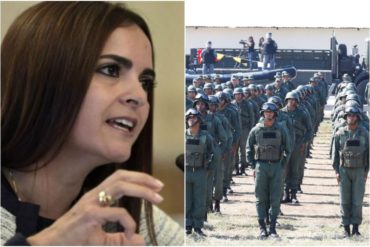 ¡SOSPECHOSO! Tamara Sujú informa de masivas ausencias de militares a sus unidades en todo el país