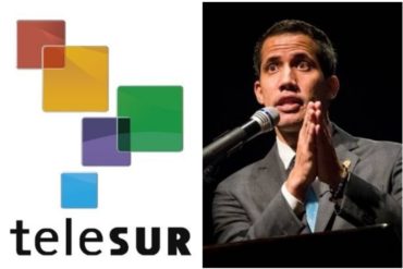 ¡SE LO MOSTRAMOS! El plagio que hizo TeleSUR a un video de una marcha en apoyo a Guaidó para decir que era a favor de Maduro (+Video)