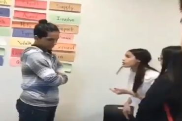 ¡SÍ, CLARO! «Nosotros los mantenemos a ustedes», le dice cubana histérica a un venezolano en Miami (Levantó el polvo en Twitter) (+Video)