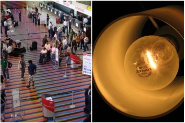 ¡DE TERROR! Aeropuerto de Maiquetía permanece sin servicio eléctrico por nuevo apagón (Solo funciona una pequeña planta) (+Video)