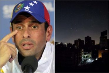 ¡ALERTA! Capriles advierte sobre un posible racionamiento eléctrico: “Y no lo van a anunciar”