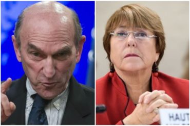 ¡CON ARGUMENTOS! Abrams desmiente versión de Bachelet de que sanciones de EEUU empeoran la crisis en Venezuela (+Video)