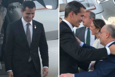 ¡ATENTOS! Guaidó llega a Argentina para reunirse con Mauricio Macri (+Fotos)