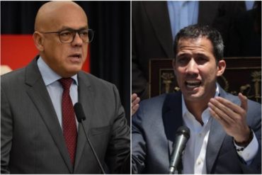 ¡LO DESTRUYÓ! Lo que dijo Guaidó de la denuncia de Jorge Rodríguez sobre presunto plan “golpista” (+Video)