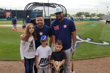 ¡CONMOVEDOR! Pelotero José Altuve compartió con hija de Mónica Spear y pidió libertad para Venezuela