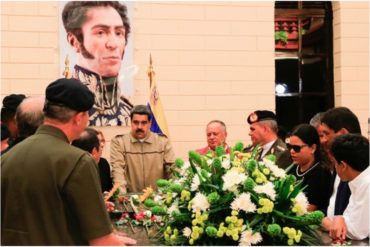 ¡VEALA! María Gabriela Chávez está en Venezuela y se presentó en el homenaje de su padre en el Cuartel de la Montaña (+Fotos)