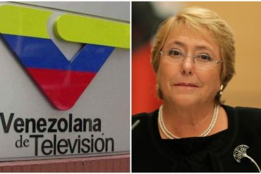 ¡NO PUEDE SER! VTV transmitió declaraciones de Bachelet en la que denunciaba a los colectivos armados del régimen (+Video)