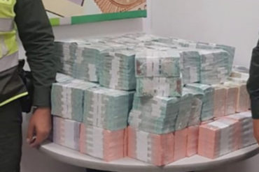 ¿Y ENTONCES? Un alemán fue pillado con una maleta llena de bolívares en aeropuerto de Cúcuta