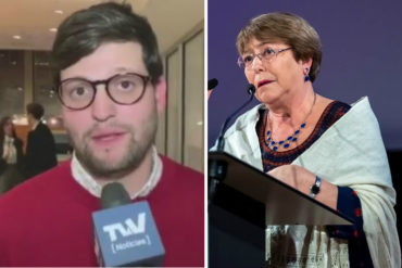 ¡DEBE VERLO! La dura crítica del exconcejal Diego Scharifker a Michelle Bachelet: “Es una persona parcializada a favor del usurpador” (+Video)