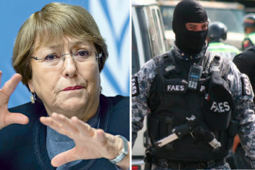 ¡ENTÉRATE! En el marco de la visita de Bachelet, FAES inició operativo antisecuestro en Caracas