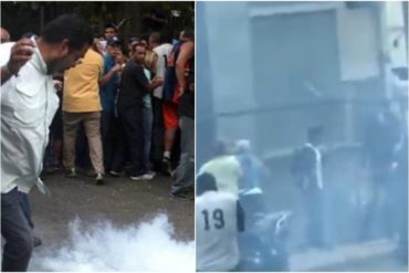 ¡VER PARA CREER! PNB dispersó a chavistas que boicotearon concentración en apoyo a Guaidó (+Fotos +Videos)