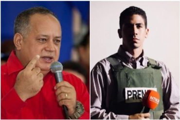 ¡CUENTOS IMAGINARIOS! Diosdado señala a periodista de NTN24 de ser parte de un “plan” de la oposición (+Video)