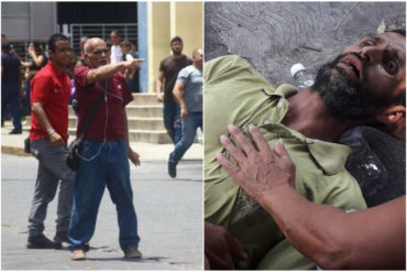 ¡LO ÚLTIMO! Colectivos atacan a trabajadores del Hospital Central de Barquisimeto que esperan visita de comisión de la ONU: Reportan un herido (+Videos + Fotos)