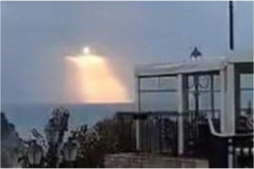 ¡IMPACTANTE! La imagen de “Jesucristo” que se formó en el cielo de una ciudad en Italia que causó impresión en los habitantes (+Foto)