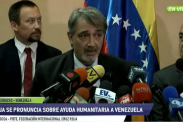 ¡ÚLTIMA HORA! La Cruz Roja ofrece su apoyo para el ingreso de la ayuda humanitaria en Venezuela (+Video)