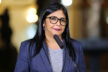 ¡ASÍ LO DIJO! Delcy Rodríguez: Estamos derrotando el golpe eléctrico y vamos a derrotar también la opción militar contra Venezuela