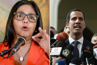 ¡DESTILANDO ENVIDIA! Delcy Eloína descargó en la ONU su resquemor contra Guaidó: No sacó más de 90 mil votos y se autoproclamó presidente