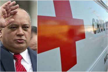 ¡CÓMO DIGAS! Diosdado Cabello asegura que la Cruz Roja apoyará a Venezuela porque el régimen “lo ha permitido” (+Video)