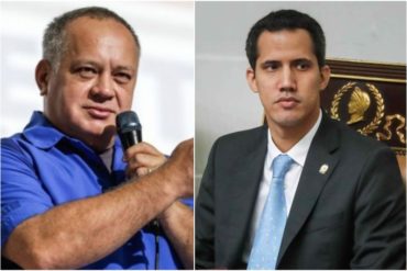 ¡AH, OK! Lo que dijo Diosdado Cabello sobre la inhabilitación de Guaidó: “La justicia va andando”