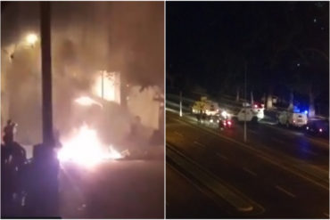 ¡ÚLTIMA HORA! Reportan fuerte represión nocturna a protesta en Cotiza por colapso de servicios (+Videos) #31Mar