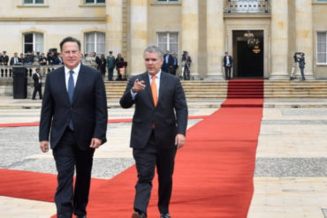 ¡SE LO CONTAMOS! Duque tras reunión con presidente panameño: El cerco diplomático es la mejor herramienta para presionar a Maduro (+Video)