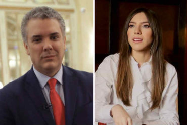 ¡VEA! El conmovedor encuentro entre Fabiana Rosales e Iván Duque (+Fotos)