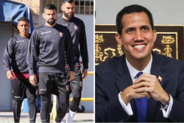 ¡DEBE VERLO! El emotivo mensaje de Guaidó a la Vinotinto antes de su partido contra Argentina (+Video)